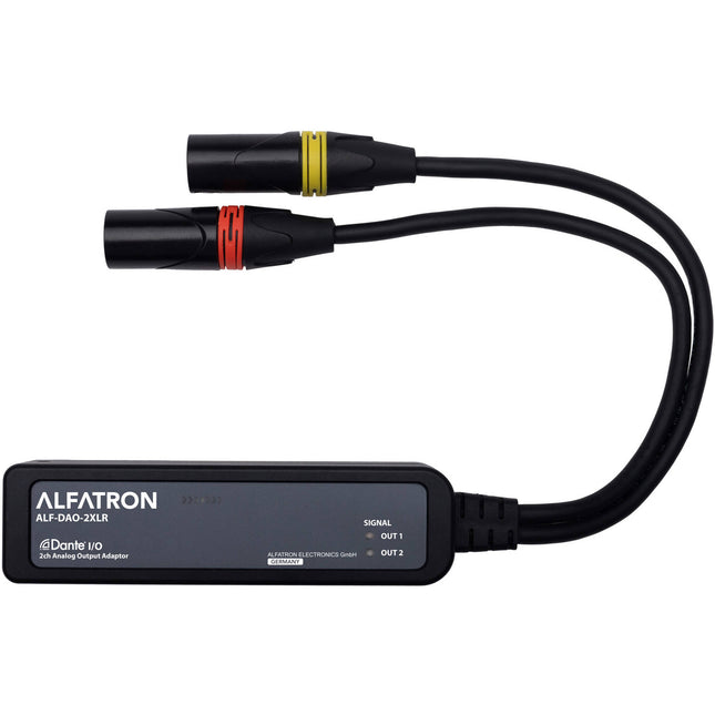 Alfatron ALF-DAO-2XLR Adaptador Dante a 2 canales XLR 24-bit 48 kHz