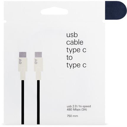 teenage engineering Cable USB-C Textil Field 29 Pulgadas USB 3.0 Negro