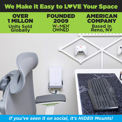 HIDEit Mounts Star Mount para Router SpaceX Starlink con Instalación Rápida acero