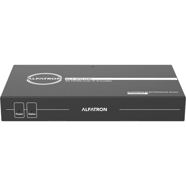 Alfatron UHD 4K30 Codificador AV sobre IP con Control RS-232 y PoE