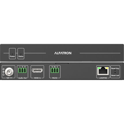 Alfatron UHD 4K30 Codificador AV sobre IP con Control RS-232 y PoE