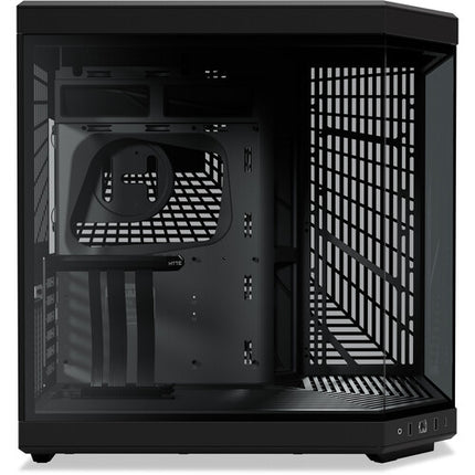 HYTE Y70 Torre Media Pitch Black Soporta ATX E-ATX con USB-C 3.2 Gen 2