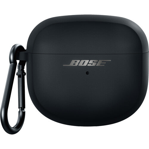 Bose Ultra Open Earbuds Funda de Carga Inalámbrica con Mosquetón Negro