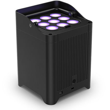 CHAUVET DJ Freedom Flex H9 Kit de luces LED RGBAW+UV 10W IP54 con estuche cargador y 6 baterías recargables