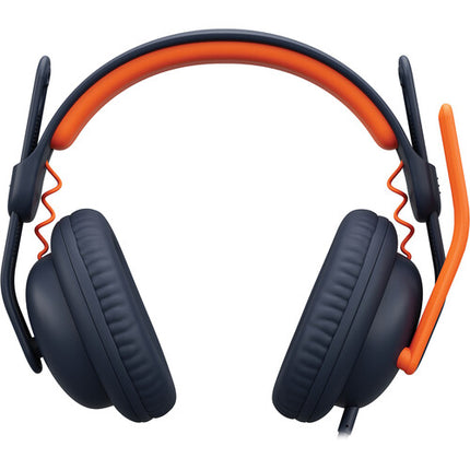 Auriculares Logitech Zone Learn conexión USB-C y 3.5mm con micrófono rotativo