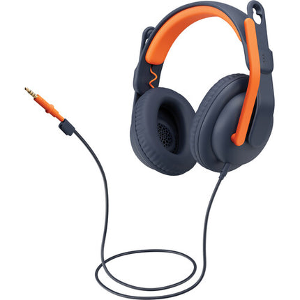 Auriculares Logitech Zone Learn conexión USB-C y 3.5mm con micrófono rotativo