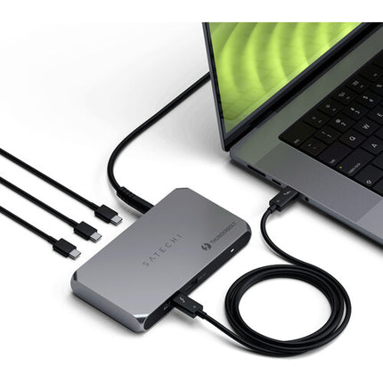 Satechi Thunderbolt 4 Slim Hub Pro con 96W PD 4K/8K Space Gray