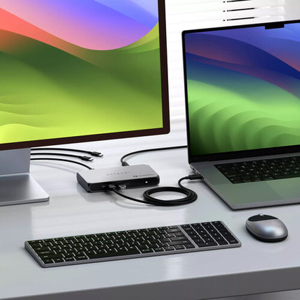 Satechi Thunderbolt 4 Slim Hub Pro con 96W PD 4K/8K Space Gray