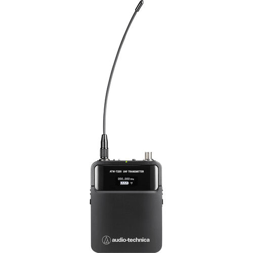 Audio-Technica ATW-T3201 Transmisor Bodypack 470-530 MHz 9.5 Horas batería