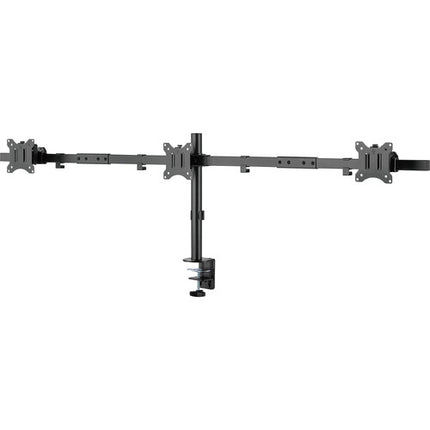 Rocstor ErgoReach EP4 Premium Soporte para Tres Monitores 17 a 32" 19.8 lb Capacidad