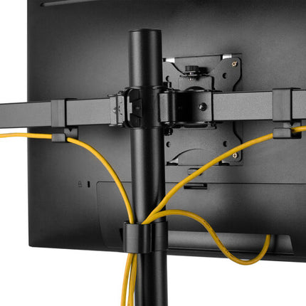 Rocstor ErgoReach EP4 Premium Soporte para Tres Monitores 17 a 32" 19.8 lb Capacidad