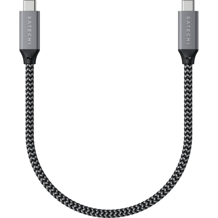 Satechi Cable USB4 USB-C 10 Pulgadas 40 Gb/s 100W Diseño Trenzado