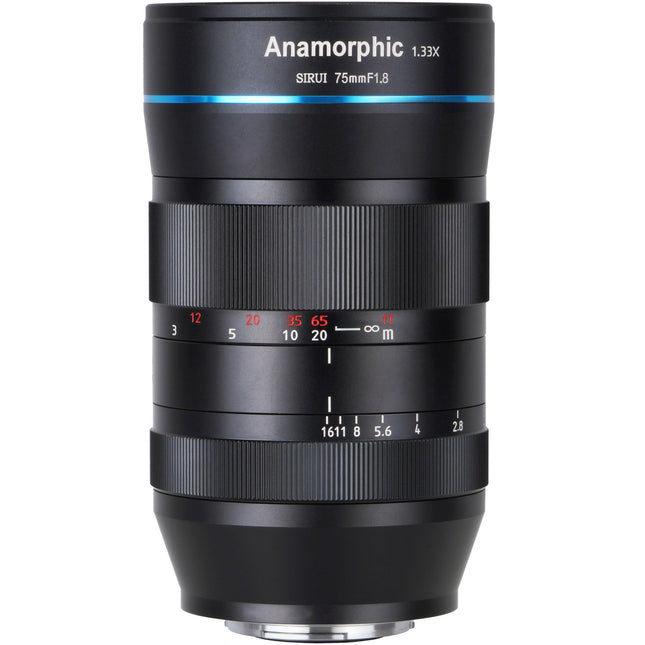 Sirui 75mm f/1.8 Lente Anamórfica Nikon Z con Iris de 13 Cuchillas
