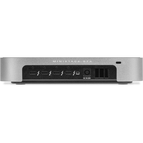 OWC 28TB miniStack STX Almacenamiento Thunderbolt 4 8TB SSD 20TB HDD Plata Mate