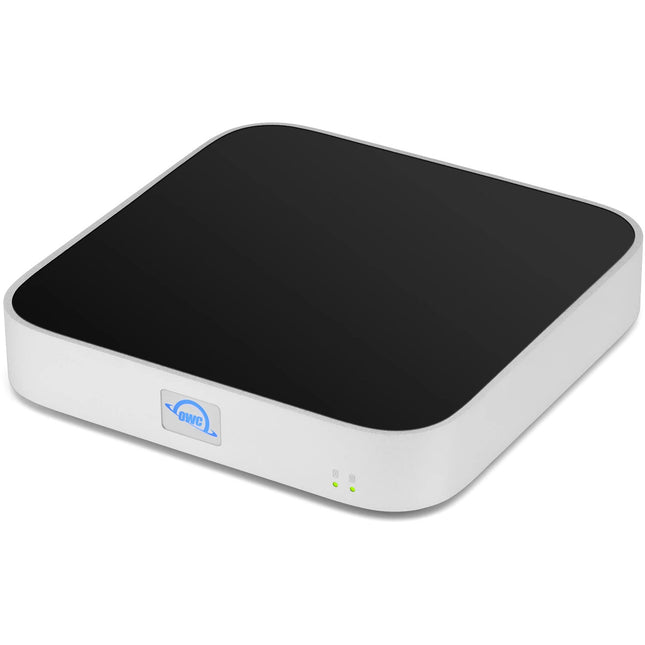 OWC 28TB miniStack STX Almacenamiento Thunderbolt 4 8TB SSD 20TB HDD Plata Mate
