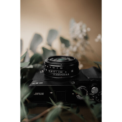 Voigtlander 18mm f2.8 Color-Skopar Objetivo Manual APS-C Ligero Negro