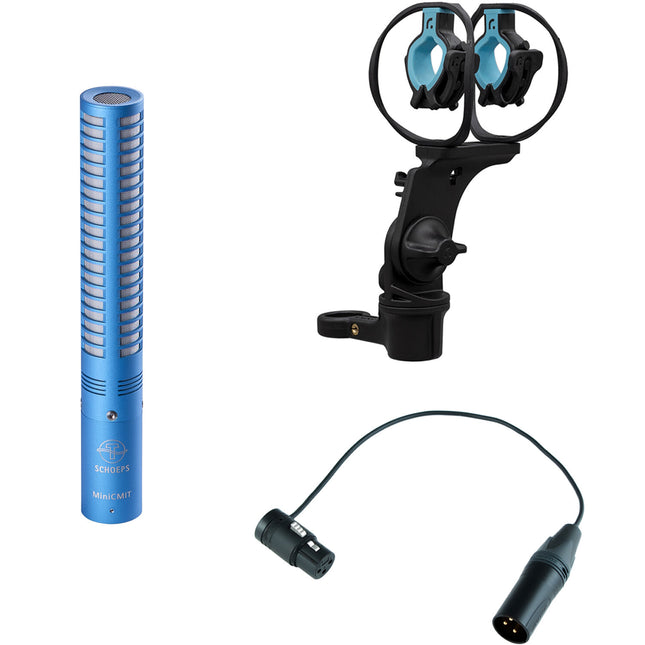 Schoeps MiniCMIT RAD-1 Micrófono Cañón Corto Supercardioide con Shockmount