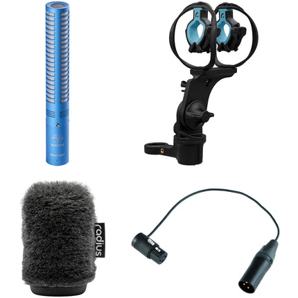 Schoeps MiniCMIT RAD-2 Microfono Shotgun Corto con Nimbus 12cm y Filtro 70Hz