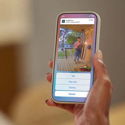 ecobee Smart Doorbell Cámara Timbre con Video 1080p Visión Nocturna 30'