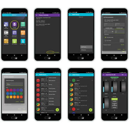 City Theatrical DMXcat Herramienta de Prueba Multifunción con Batería 20h y Bluetooth 50'