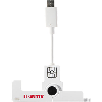 Identiv SCR3500 C Lector de Tarjetas Inteligentes USB-C Compatible SmartOS EMV 2011