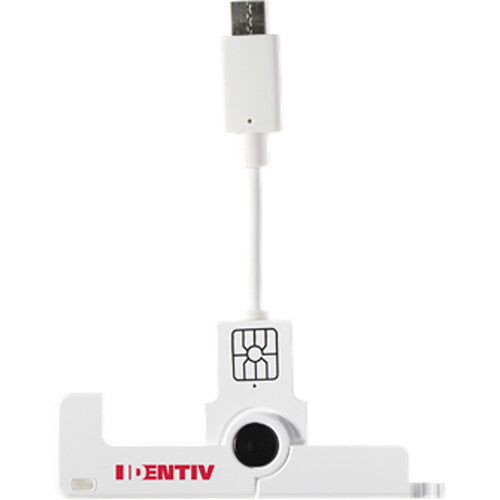 Identiv SCR3500 C Lector de Tarjetas Inteligentes USB-C Compatible SmartOS EMV 2011