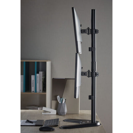 Rocstor ErgoReach EP7 Soporte para Monitor Doble Pantallas 17 a 32 Pulgadas 19.8 lb Capacidad por Pantalla