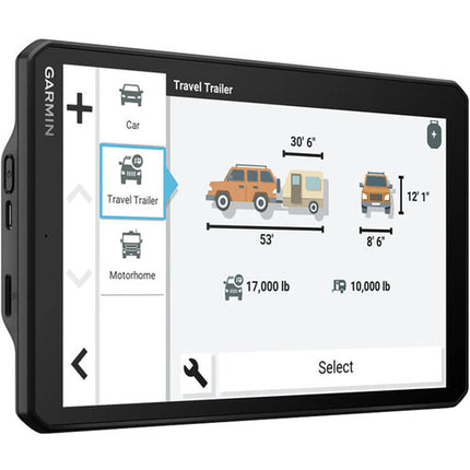 Garmin RV 895 Navegador GPS para Caravana Pantalla Táctil 8 Pulgadas