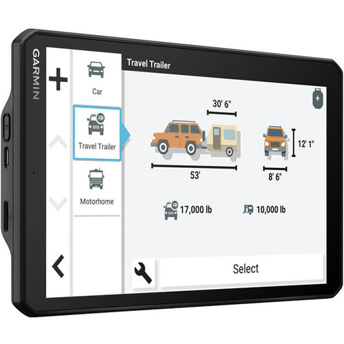 Garmin RV 895 Navegador GPS para Caravana Pantalla Táctil 8 Pulgadas