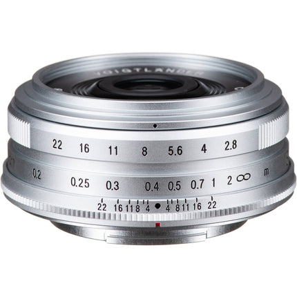 Voigtlander 18mm f/2.8 Color-Skopar Lente Prime APS-C F2.8 Filtro 43mm