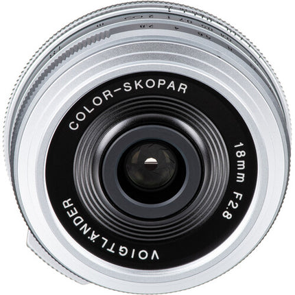 Voigtlander 18mm f/2.8 Color-Skopar Lente Prime APS-C F2.8 Filtro 43mm