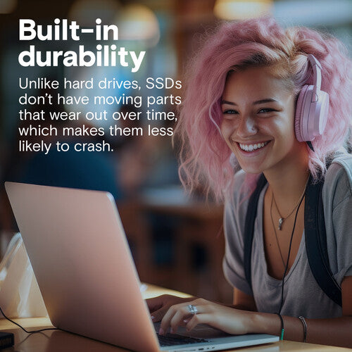 Crucial 1TB BX500 SSD Interno SATA III 2.5" 540 MB/s Lectura 500 MB/s Escritura