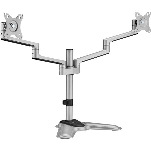 Rocstor ErgoReach EP11 Soporte para Doble Monitor Aluminio 17 a 32 Pulgadas 17.6 lb Capacidad