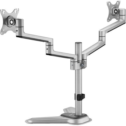 Rocstor ErgoReach EP11 Soporte para Doble Monitor Aluminio 17 a 32 Pulgadas 17.6 lb Capacidad