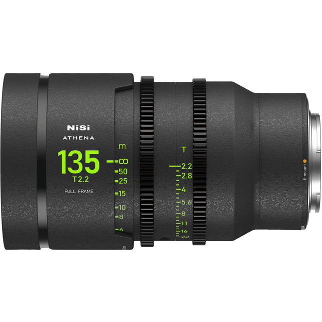 NiSi ATHENA PRIME 135mm T2.2 Objetivo Full-Frame Sony E 80mm diámetro frontal