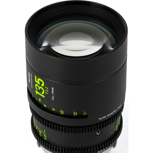 NiSi ATHENA PRIME 135mm T2.2 Objetivo Full-Frame Sony E 80mm diámetro frontal