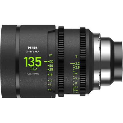 NiSi ATHENA PRIME 135mm T2.2 lente de fotograma completo ARRI PL 300° enfoque