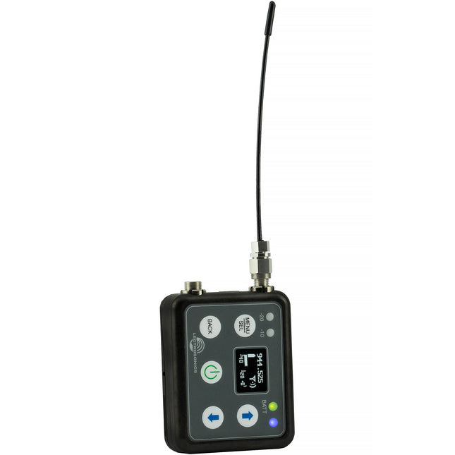 Lectrosonics DSSM Transmisor inalámbrico digital resistente al agua IP57 470-607 MHz batería recargable LB-50