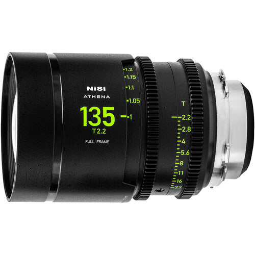 NiSi ATHENA PRIME 135mm T2.2 lente de fotograma completo ARRI PL 300° enfoque