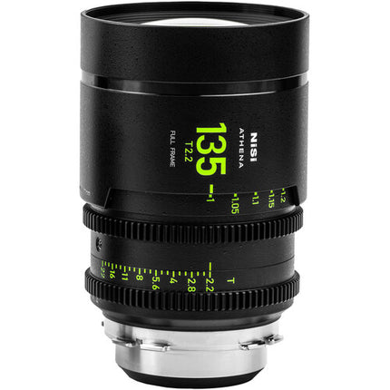NiSi ATHENA PRIME 135mm T2.2 lente de fotograma completo ARRI PL 300° enfoque