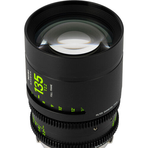 NiSi ATHENA PRIME 135mm T2.2 Lente Full Frame para Canon RF con Montura para Filtros Integrada