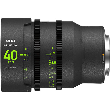NiSi ATHENA PRIME 40mm T1.9 Lente Full Frame Sony E 80mm Diámetro