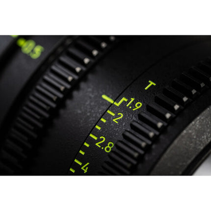 NiSi ATHENA PRIME 40mm T1.9 Lente Full Frame Sony E 80mm Diámetro