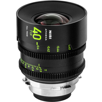 NiSi ATHENA PRIME 40mm T1.9 Objetivo Full Frame Apertura T1.9