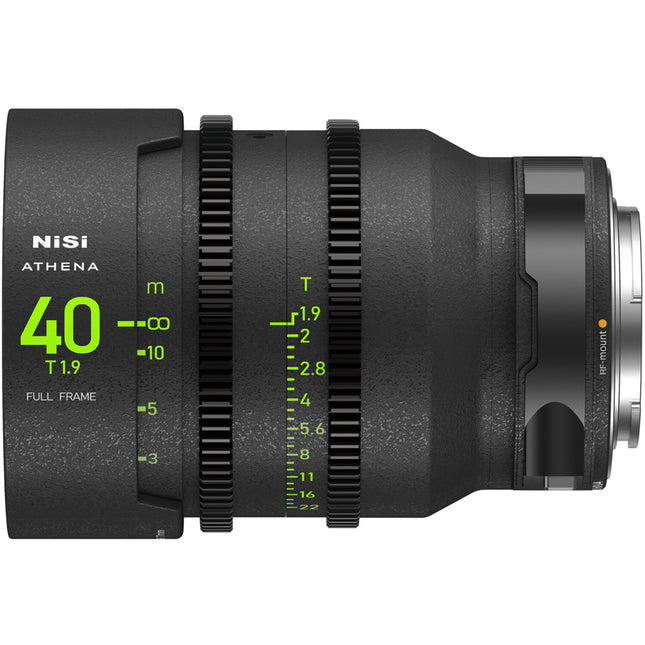 NiSi ATHENA PRIME 40mm T1.9 Lente Full-Frame Apertura T1.9 Montura Filtro