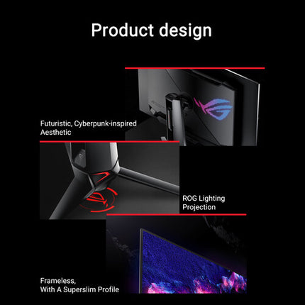 ASUS Republic of Gamers Monitor OLED 31.5" 4K UHD 240 Hz HDR 10