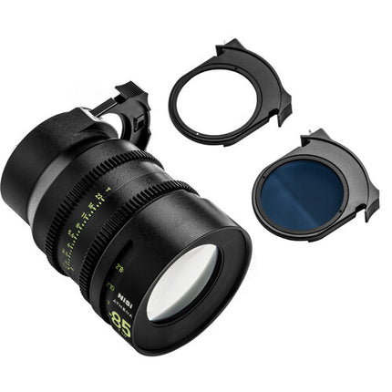 NiSi ATHENA PRIME Kit 3 Lentes Cinematográficos Full Frame T2.2 T1.9 con Estuche rígido