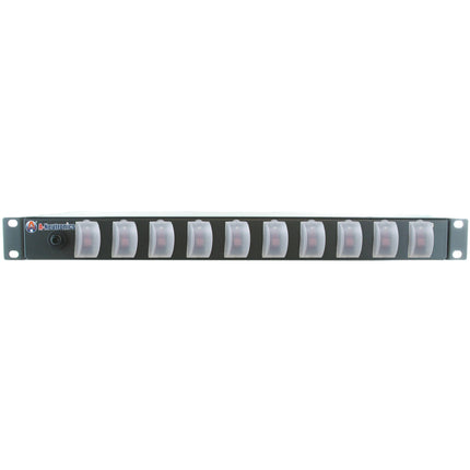 A-Neutronics Regleta de Alimentación 10 Salidas 19" Rackmount 15A 1RU