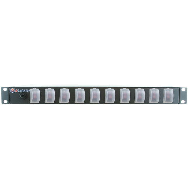 A-Neutronics Regleta de Alimentación 10 Salidas 19" Rackmount 15A 1RU