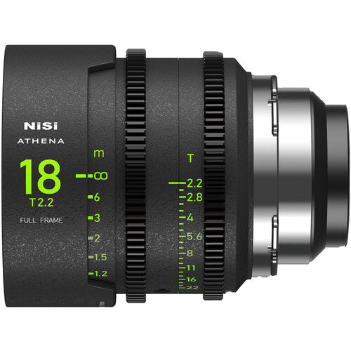 NiSi ATHENA PRIME Kit 3 Lentes Full-Frame T2.2 T1.9 Estuche Duro